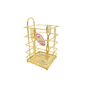 JB-036-G Square Iron Spoon Holder