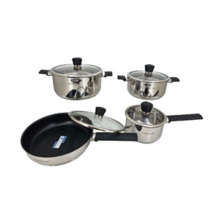 HP72 8 Pieces Cook Set Stainless Steel With G-Lid 2c