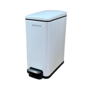 LJT10-10-3 Trash Can 10 Liter White
