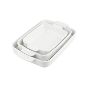 W-3P Rect Dish 3Pieces Set
