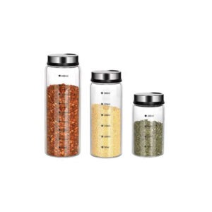 1900-41 3Pcs Glass Jar Set 10c