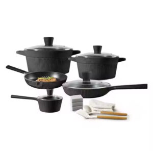 BOS-003 (36516) 16Pcs Cook Set Black