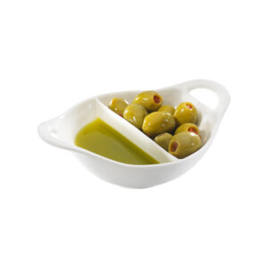 SY7457 Handles Divid Dip Bowl 15.5cm