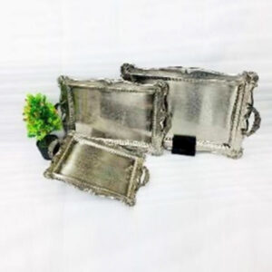 967F 3Pcs Tray Set Black