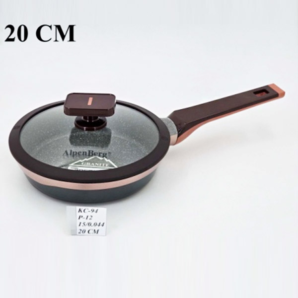 KC94 20cm F-Pan Glass-L Gray-Copper