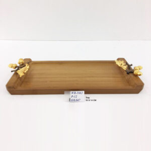 WB1663 Wood Tray 35x14cm (G)